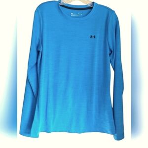Under Armour Blue Long Sleeve Shirt / Tee